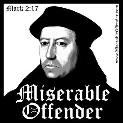Miserable Offender — Cranmer sticker
